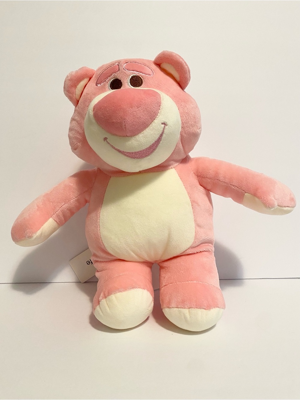 Miniso Toy Story Lotso Plush Lots-o'-Huggin' Teddy Bear Stuffed Animal Pink 10”